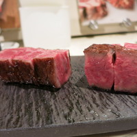 Matasaburo - 熟成肉がカットされました