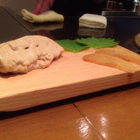神戸牛ステーキ Ishida. 本店 - フォアグラ＋リンゴ