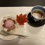 みちのく庵 - ⒐甘味 ・パンナコッタとブラックベリーじぇらーと