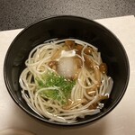 みちのく庵 - ⒏止椀 ・なめこおろし温麺