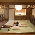 みちのく庵 - 宿に入り左手にはオープンなお茶室が。。。