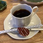 みちのく庵 - 食後は珈琲で。