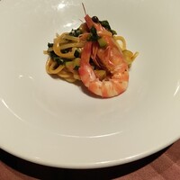 天草 天空の船 - 車エビのパスタ