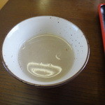 二八そば ひらい - そば湯