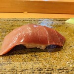 天寿し 京町店 - 【写真⑩】本鮪中トロ、本鮪出汁ヅケ