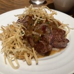 肉とワインの酒場 新宿 Wolfun - 国産牛フィレステーキ　シングル80g