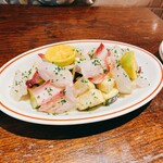 ダ マッサ - 水茄子と平目のサラダ