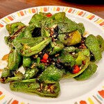 湖南人家 - 20241107焼きピーマンの湖南風炒め1,320円