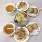 民生嘉義米糕 - 最初に注文したもの