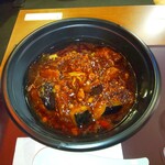 担担麺や 天秤 - 麻婆茄子麺6辛
