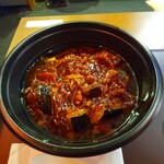 担担麺や 天秤 - 麻婆茄子麺6辛