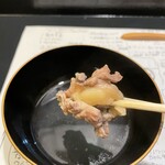 山猫軒 - 首肉の潮汁