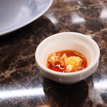 自家製麺 ら～めん かり屋 - ニンニク ラー油