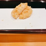 天ぷら たけうち - 白石蓮根