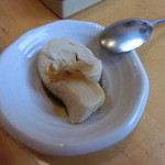 うなぎ亭 友栄 - 2014.5　サービスでいただいた胡麻豆腐