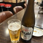 なんでやねん - 最後は瓶ビール〆