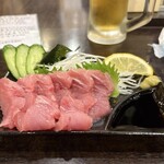 なんでやねん - 鹿児島産キハダマグロ刺身