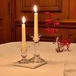 ラ・ベ - テーブルのキャンドル