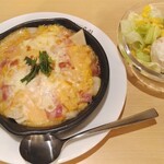 ジョイフル - 料理写真:明太オムドリアサラダセットJ