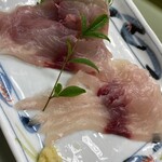 鯉とうなぎのまるます家 - 鯉生刺し