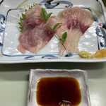 鯉とうなぎのまるます家 - 鯉生刺し