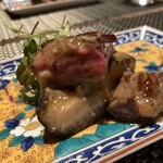 chinois 蓮歩 - フィレステーキ断面