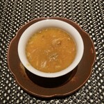 chinois 蓮歩 - 上海蟹スープかけ茶碗蒸し
