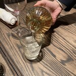 chinois 蓮歩 - 〆のグラッパ、マール代わりのいいちこスペシャル