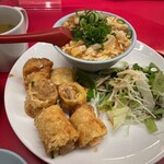 南海飯店 - 麻婆豆腐小＋春巻