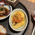 fu-fu shisen - 柿とマッシュルームとパプリカ