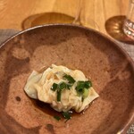 fu-fu shisen - エビて生姜のワンタン