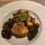 fu-fu shisen - ▪️大阪湾スズキのフリットの辣子魚片