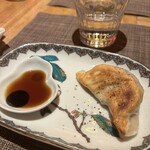 fu-fu shisen - キノコの焼き餃子