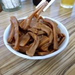 中華そば　たまや - メンマ