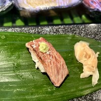 すし処 美月 - コースの握り　大トロ？だったか炙り　