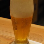 割烹さいお - 泡立ち良すぎ