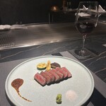 渋谷 鉄板焼き 凛 - 黒毛和牛