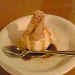 セットのデザート