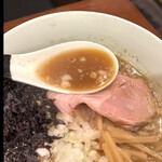 武蔵ノ麦穂 - 背脂煮干ラーメン　byまみこまみこ