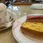 喫茶ツヅキ - モーニングA（実質50円）コーヒー500円換算