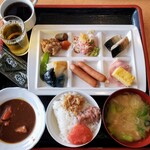 源泉湯の宿　松乃井 - 朝食ビュッフェ