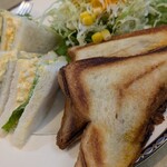 喫茶ツヅキ - コンビランチ（実質450円）コーヒー500円換算