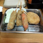 酒処 大吉 - 串もの  ホルモン・牛・ウィンナー・玉ねぎ