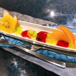 飛牛焼肉こうりん - フルーツ杏仁○