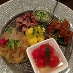 中国料理 丹甫 - 前菜4種盛り合わせ