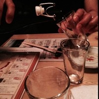 新和食ひとはし - 蓬莱泉の仕込み水で口直し。