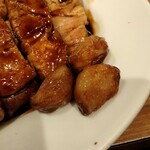 大阪トンテキ - にんにく美味し♡