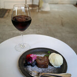 NOW & THEN - 水出しアイスコーヒー＆自家製ナッツパルプ ショコラ バニラアイス添