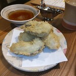 酒呑蕎食〆タグル - 牡蠣の天ぷら