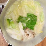 しゃぶしゃぶシャ豚ブリアン - 水炊き